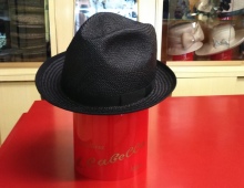 Trilby in Panama Nero